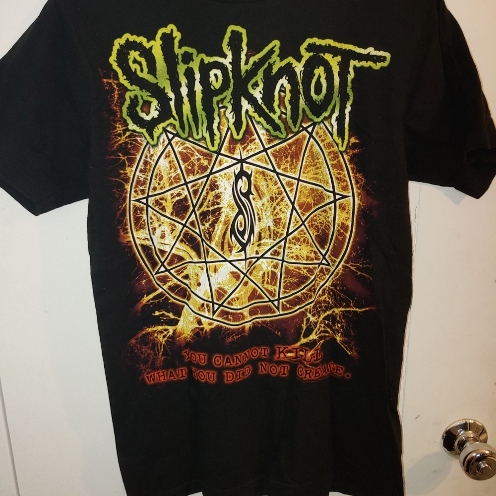 Slipknot Duality Heavy Metal Pentagram T-Shir